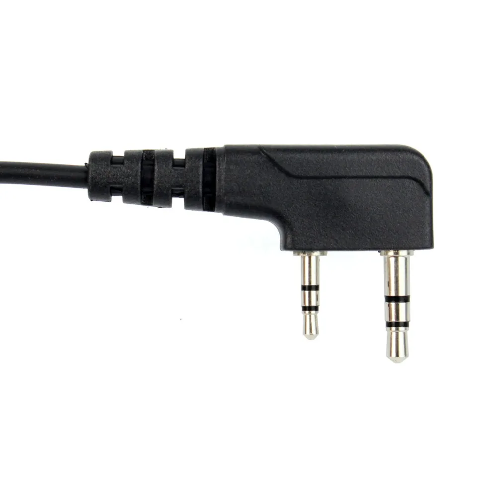 Retevis 2 булавки динамик Mic Finger радиотелефон с гарнитурой PTT для Kenwood радио BAOFENG UV-5R BF-888s Retevis H777 TYT Ham Радио иди и болтай Walkie Talkie гарнитура