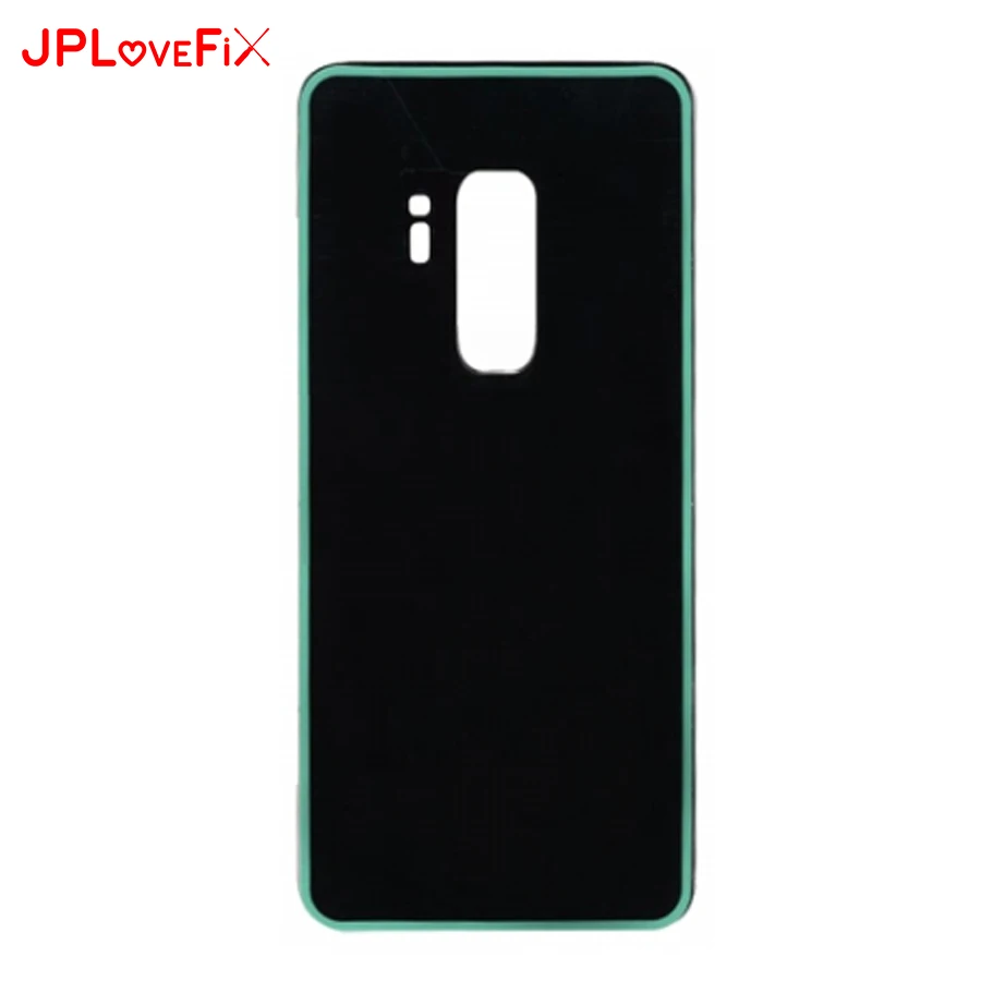 JPFix Задняя стеклянная крышка батарейного отсека для Samsung S9 плюс G9650 G965F камера