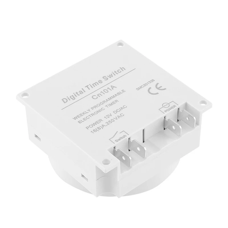 Программируемый таймер с ЖК дисплеем 12 В 16 А|relay switch|time relay switch12v time |