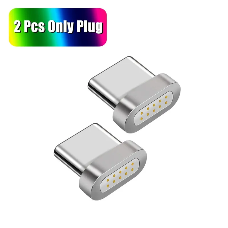 Олаф магнитное зарядное устройство USB кабель адаптер для iPhone Micro usb type C кабель для мобильного телефона Быстрая зарядка магнит зарядное устройство адаптер - Цвет: Only Type C Plug