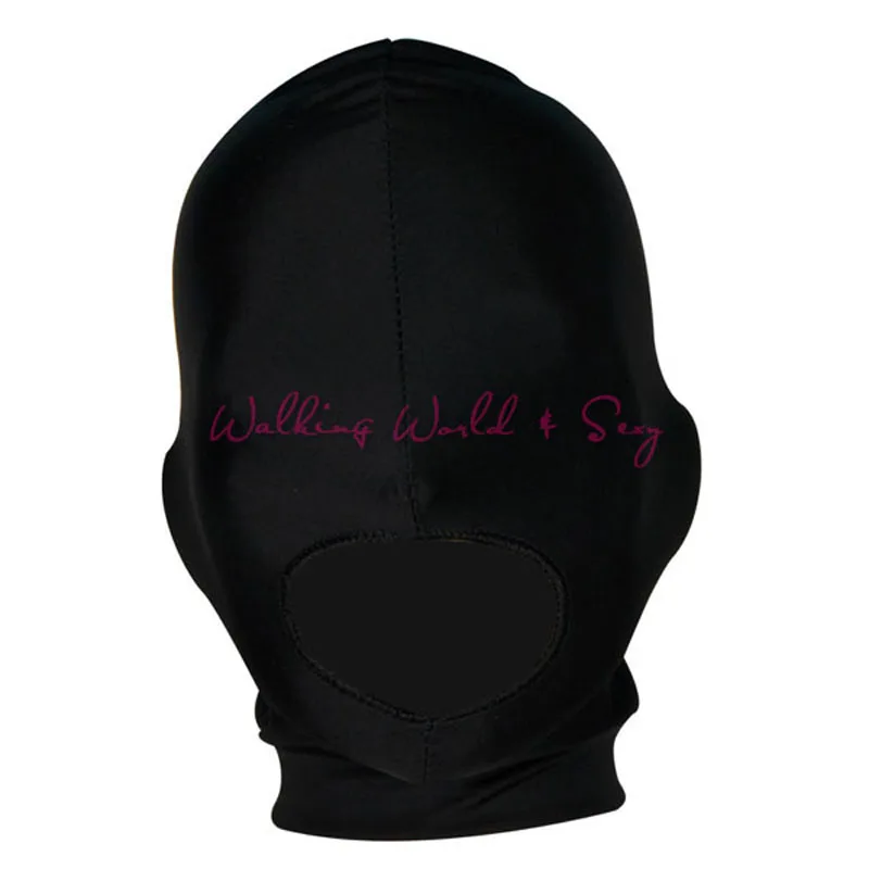 Сексуальные игрушки для взрослых фетиш маска с открытым ртом головной бондаж