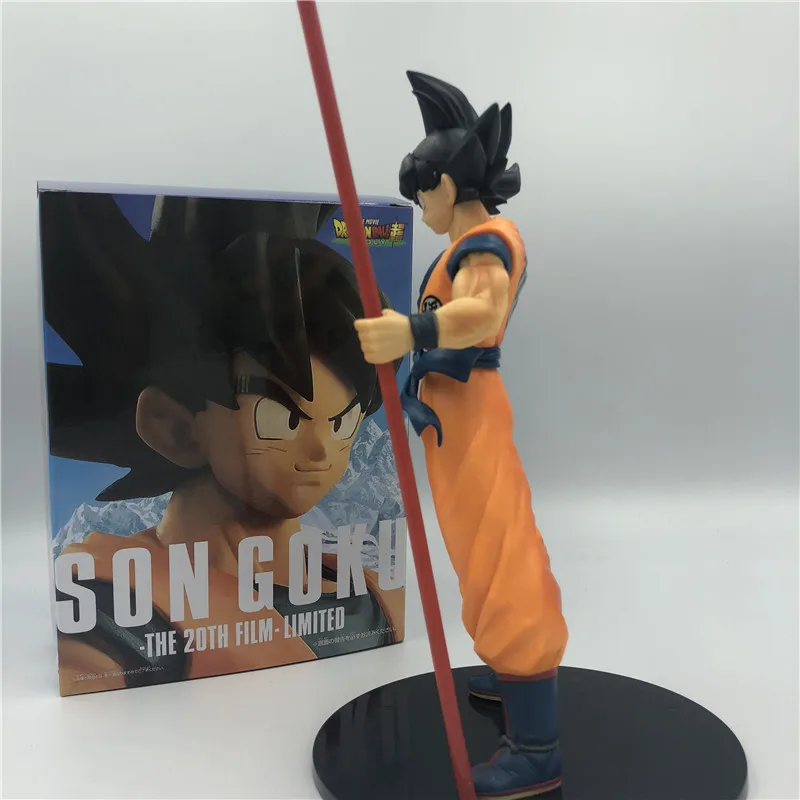 Dragon Ball Z Goku 50-летие Ruyi стоящий вер. Фигурка DBZ памятная Вегета мужские шорты Супер Saiyan Модель 28 см