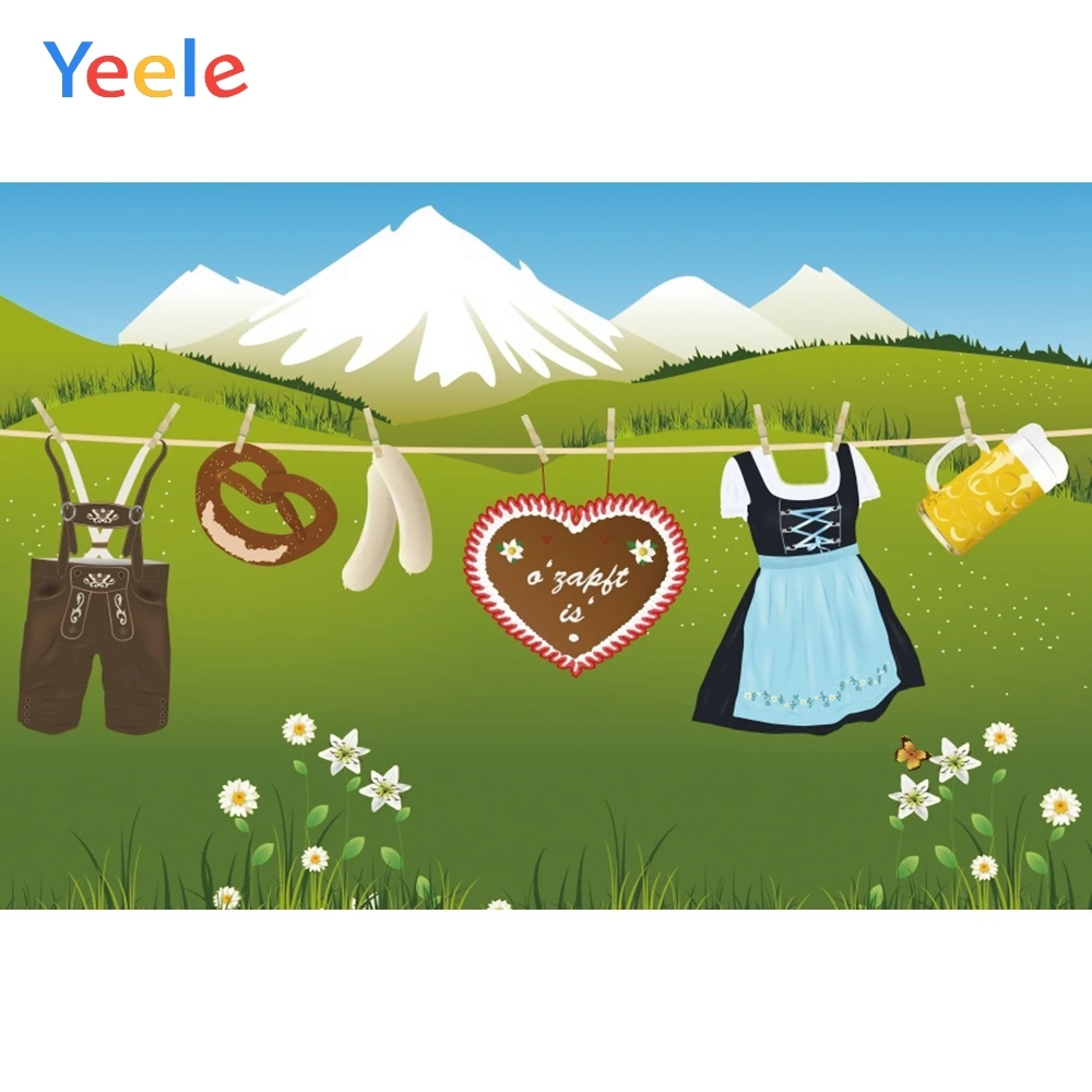 Yeele Октоберфест семья друг Вечеринка карнавал пиво фотография фон