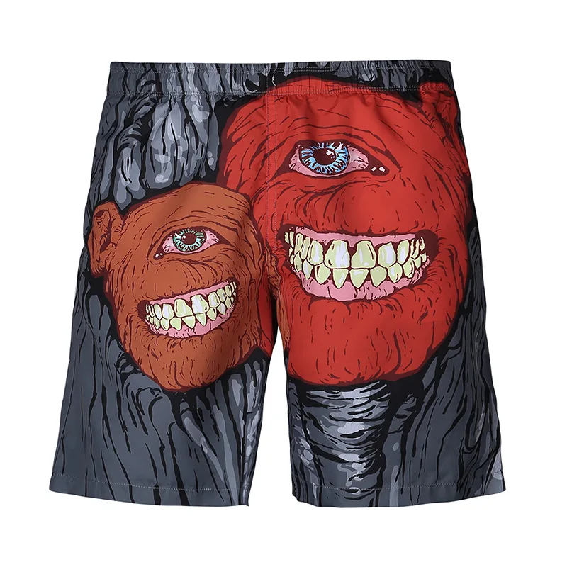 Новое поступление Пляжные штаны креативный 3d Рисунок скетчей пляжные мужские