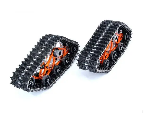 1/5 rc автомобиль в среде защитного газа, Baja снегоход/sandmobile Conversion Kit для HPI 5 т Запчасти KM ROVAN - Цвет: red