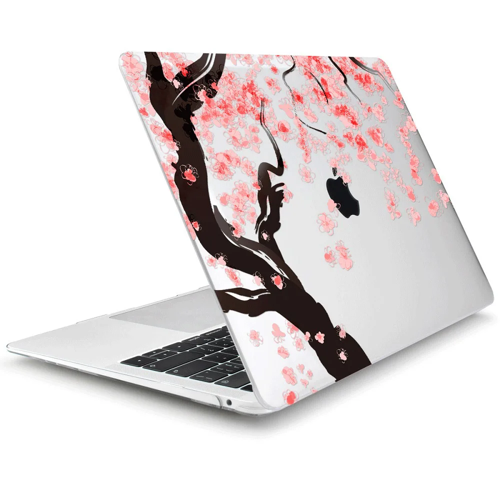 M403 Batianda милые цветы 4в1 жесткий чехол с клавиатурой для MacBook Air Pro retina 11 12 13 15 Touch Bar A1989 A1708 A1990 - Цвет: M403