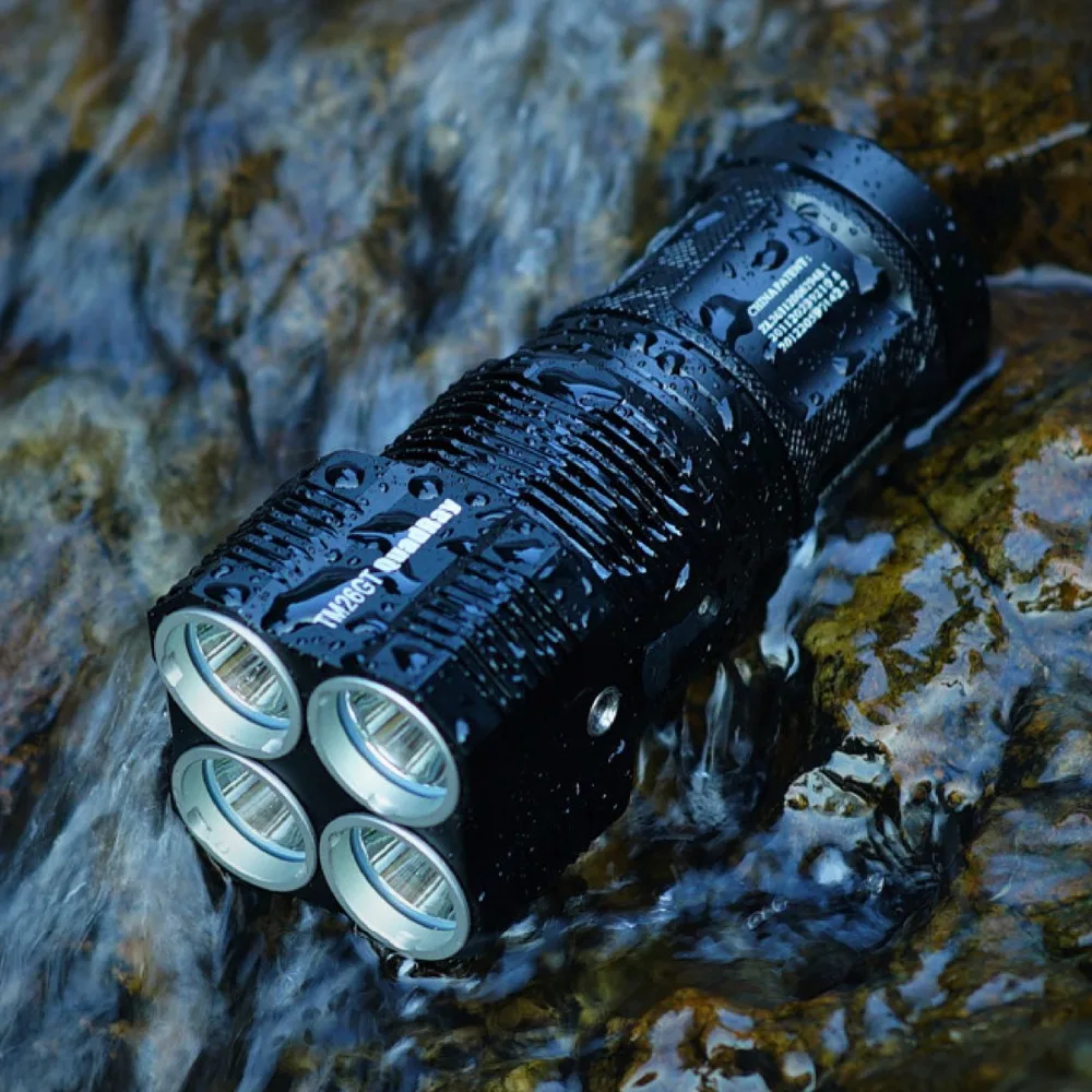 Оптовая продажа NITECORE TM26GT крошечный Монстр 704 м Луч расстояние OLED дисплей 3500LM 4LED
