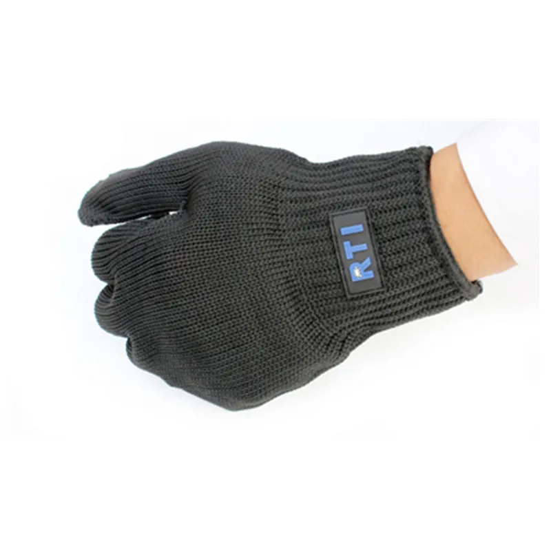 RTI Anti-Cutting Fishing Gloves Stainless Steel Wire Durable Finger Protective Safety Outdoor Glove Luvas Guantes Tools | Спорт и