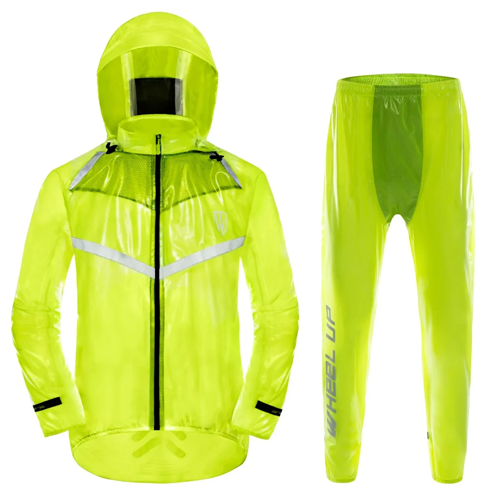 Колеса вверх практичный Велоспорт плащ велосипедный Джерси ветровка