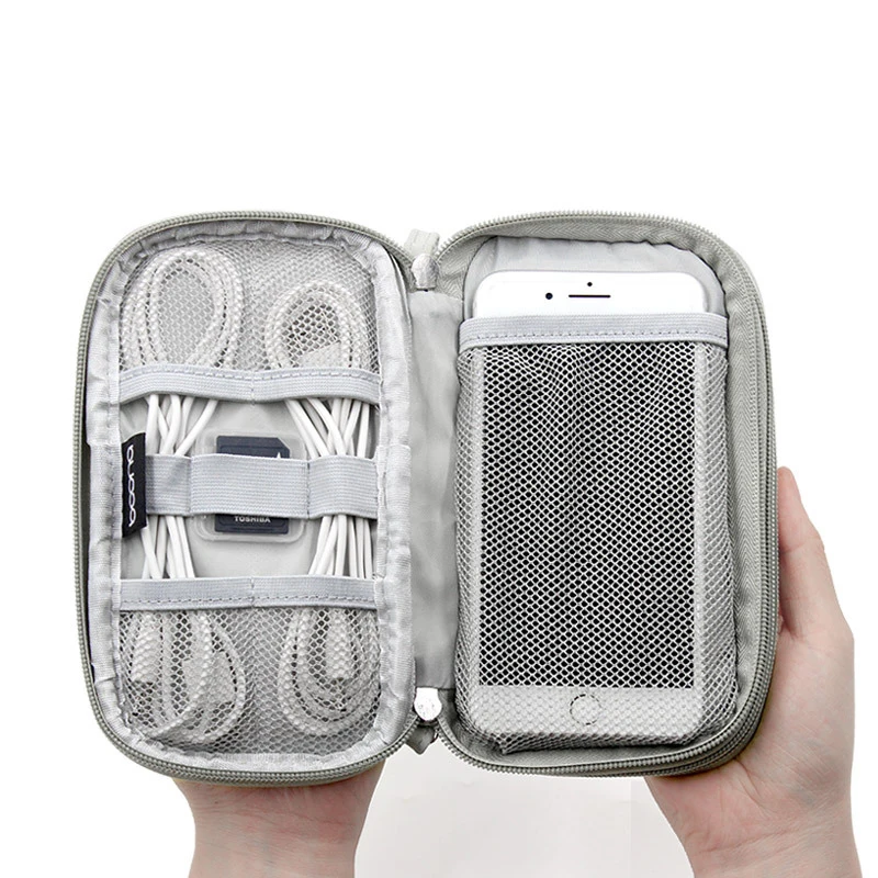 DINIWELL Electronics Devices Storage Bags Travel Cable Organizer Pouch Sundries Storage Bag