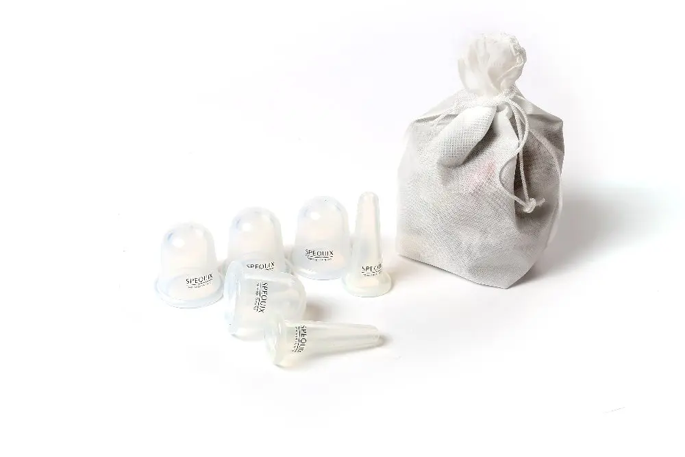 Набор для массажа лица и тела SPEQUIX с 6 противоскользящими чашками антицеллюлитные