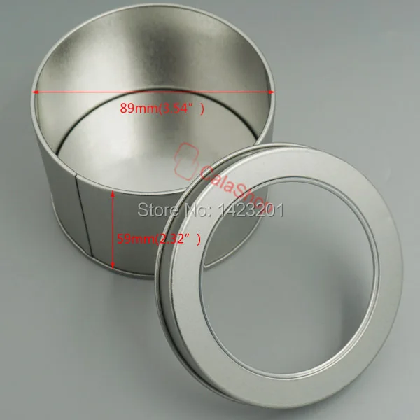 5 шт./лот прозрачная жестяная железная коробка для хранения специй контейнер