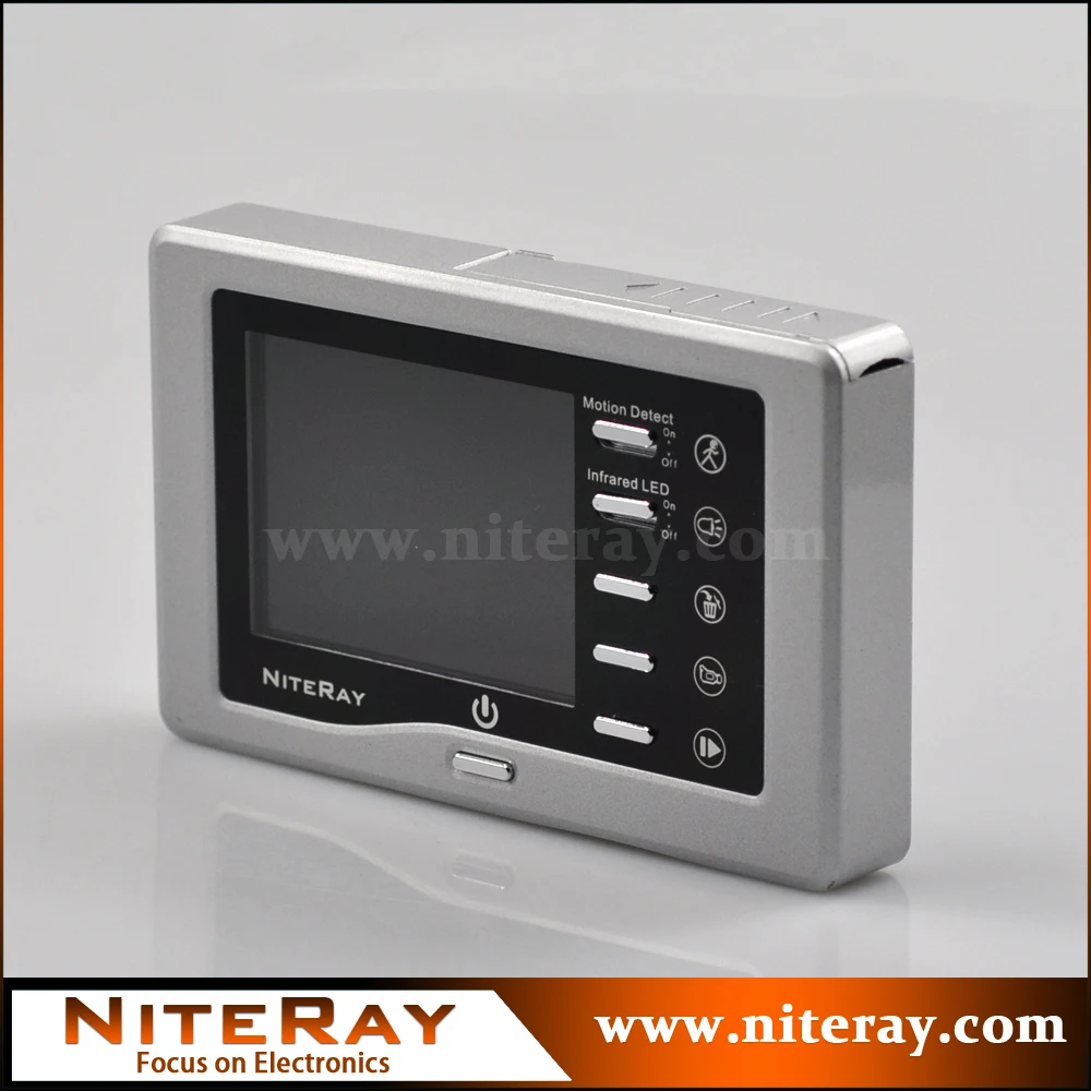 Инфракрасный видеоглазок дверной звонок цифровой глазок с USB + TF картой|viewer|viewer door