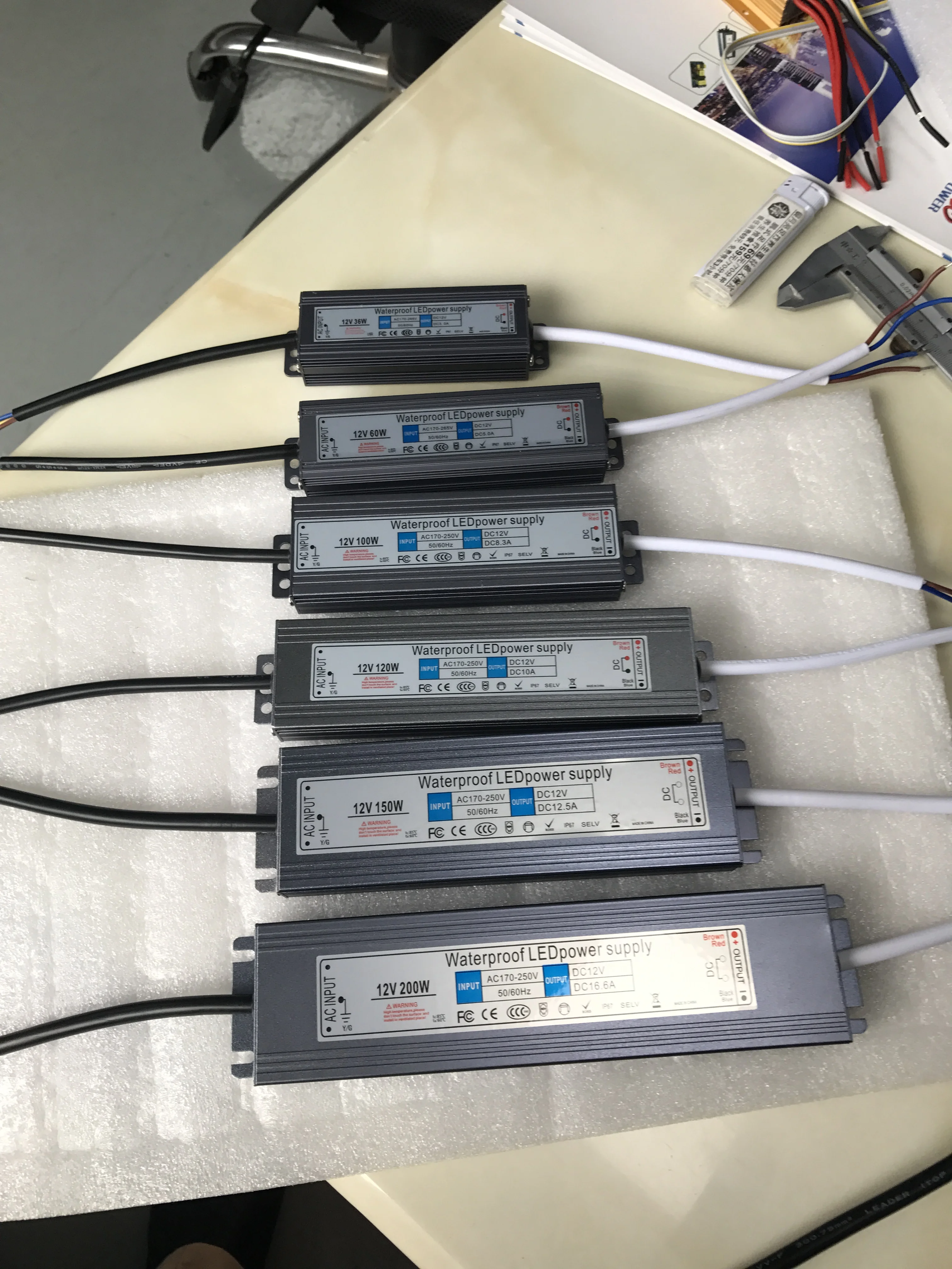 

CB 100W IP65 Waterproof LED Switching Power Supply 12V 24V LED Driver Adapter 8.3A 4.16A Underwater light Underground 110V 220V