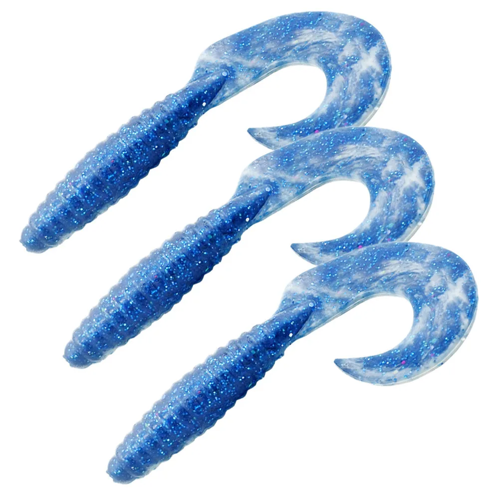 Магазине Джессики 3 шт. приманка для ловли рыбы 8 5 см 7 6g Плавание приманки мягкая