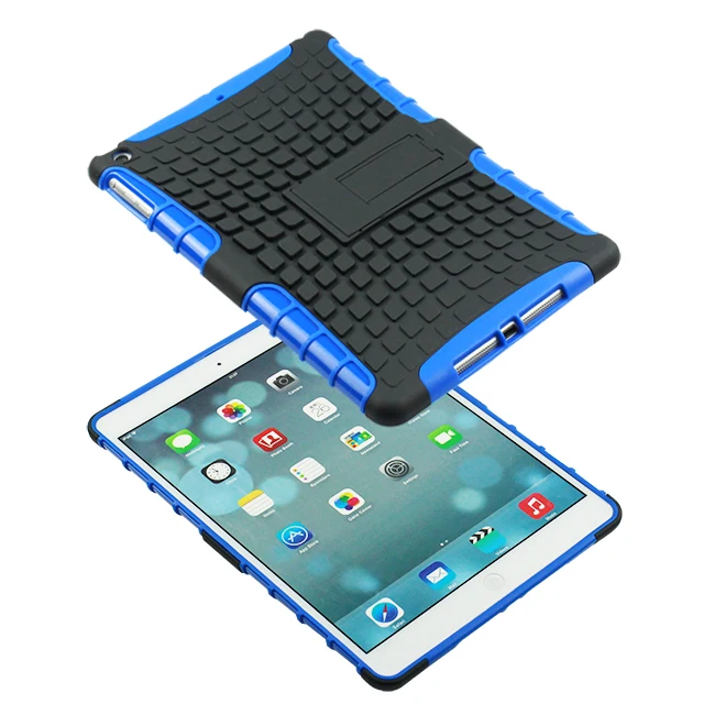 Ударопрочный силиконовый + PC безопасный Чехол для Apple iPad Air A1475 A1476 1474 дюйма