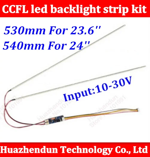 Лента светодиодная с регулируемой яркостью 23 6/530/50/540 мм 24 дюйма|lcd ccfl led|kit kitskit led |