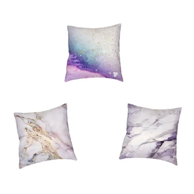 2018 новый геометрический узор мраморный стиль наволочка для дивана украшение