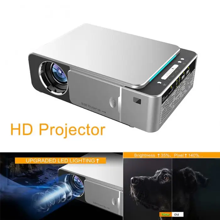 Светодиодный проектор HD HDMI USB 1080P Bluetooth wifi Проектор для домашнего кинотеатра LSMK99