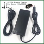 42 в 2 а адаптер для электрического скейтбакорда, зарядное устройство для скутера Xiaomi Mijia M365, аксессуары для электрического скутера, штепсельная вилка EUUSAUUK