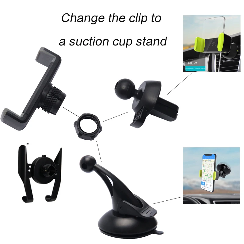 Car Mobile Phone Holder Stand Accessories Suction Cup Base for GPS Universal Sucker in Windshield | Мобильные телефоны и