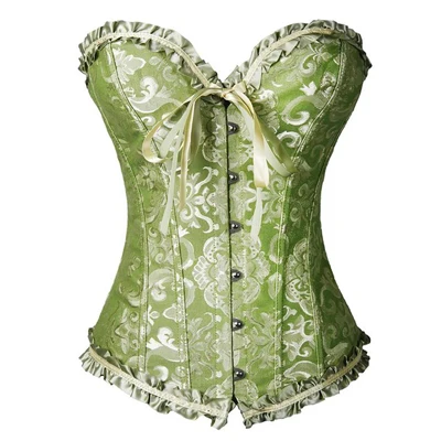 Соблазнительные атласные корсеты на шнуровке с косточками для тренировки талии