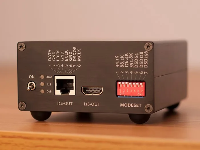 Аудио SRC100 DAC Up-sampling box DSD256 PCM 384 выход источника ies/DSD выход, выход I2S-HDMI I2S-RJ45