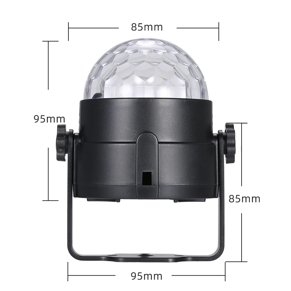 Светодиодный диско-светильник, сценический светильник, автоматическая звуковая активация, вращающийся пульт дистанционного управления, диско-лампа, лазерный проектор, бальный светильник