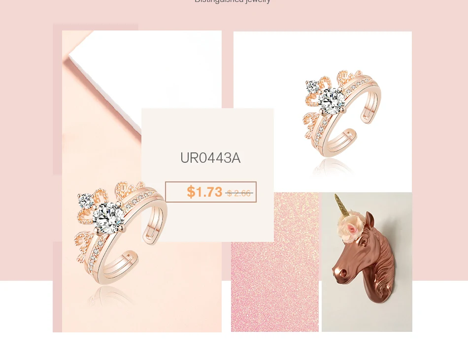UMODE модная Корона женские ожерелья подвески Femme украшение на ткань аксессуары кольцо с фианитом подарок для женщин s UN0308C