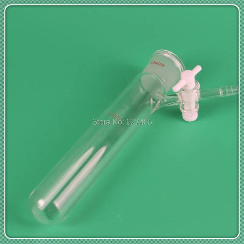 Реакционная трубка (трубка Schlenk) с PTFE стопкоком 100 мл 29/32ns|tube scope|tube replacementtube gym |