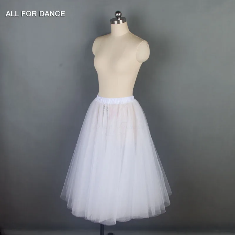 A19025 четырехслойная Тюлевая балетная пачка длинная (только для пачки) Женский