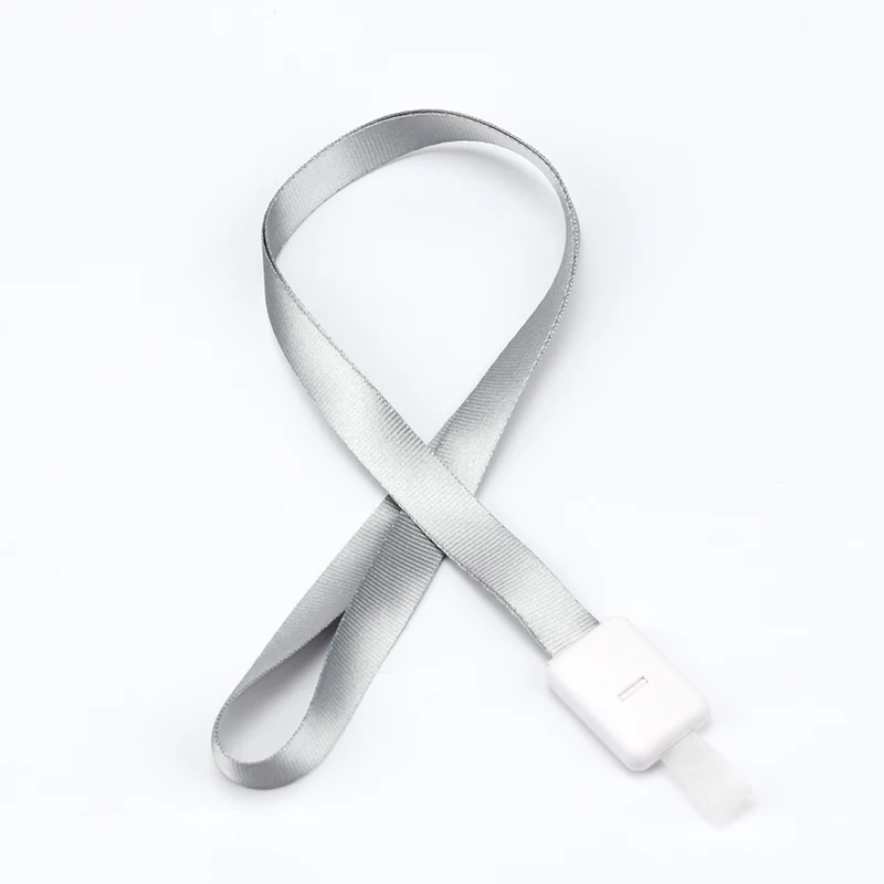 Light Grey 15 мм шнурок для ключей ID держатель для карт 6725 - Цвет: Light Grey