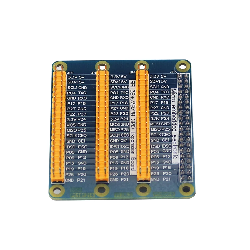 Raspberry Pi 4 GPIO адаптер 40 Pin от 1 до 3 Плата расширения для Model B 3B Plus 2B Orange PC|Аксессуары