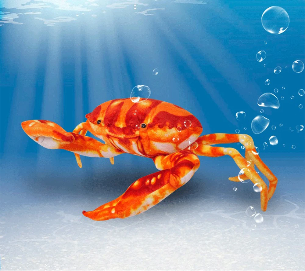 BOLAFYNIA детские плюшевые игрушки океанская Подушка краб красный зеленый для