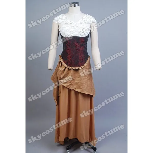 Платье фантомная Опера платье Кристин карнавальный костюм на Хэллоуин для