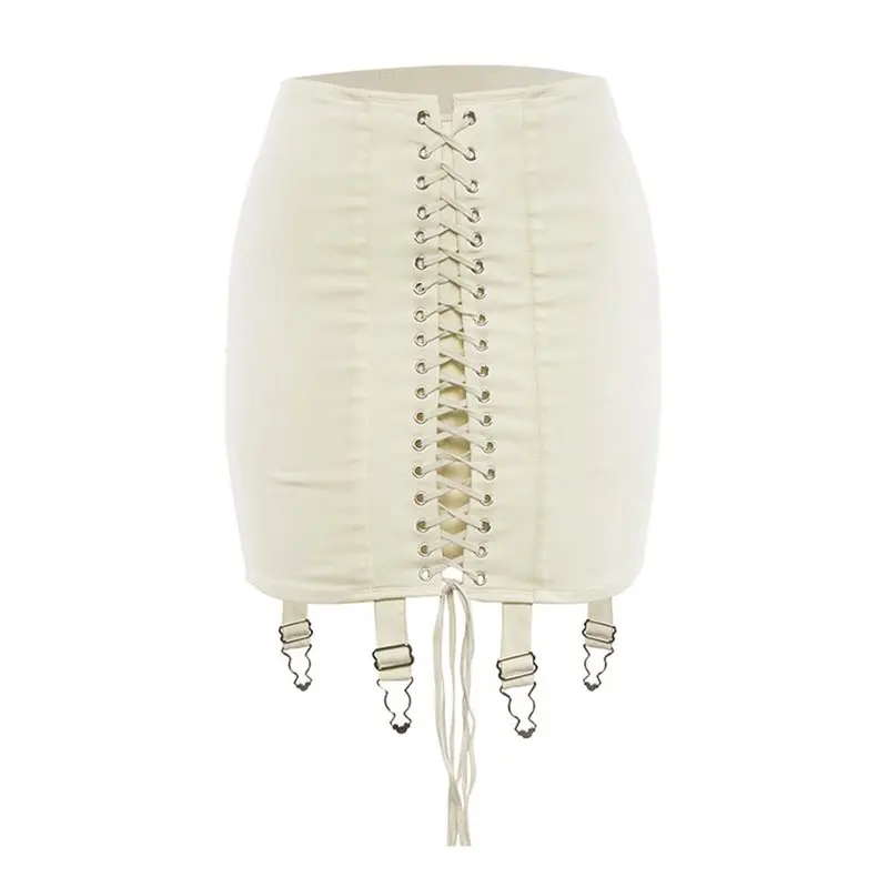 Ruibbit Готический Черный панк сексуальные Клубные женские мини юбки хип хоп