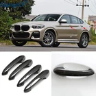 Для BMW x4 x4M G02 M40d xDrive25i xDrive30i 2019 2020 аксессуары 100% Настоящее углеродное волокно Авто Внешняя Дверная ручка Крышка