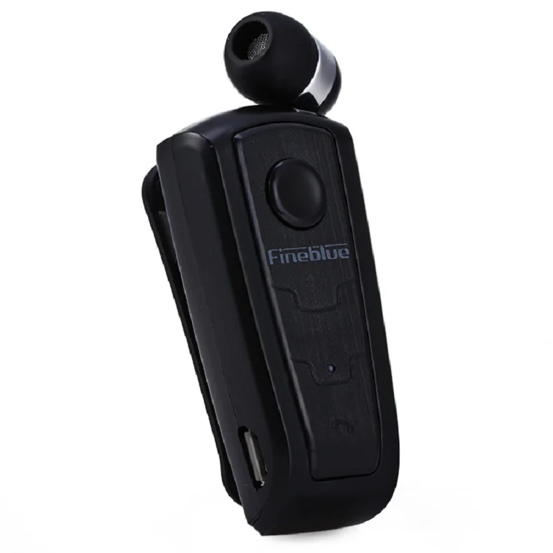Настоящие Fineblue F910 Беспроводной Bluetooth V4.0 гарнитура виброзвонок одежда вставной