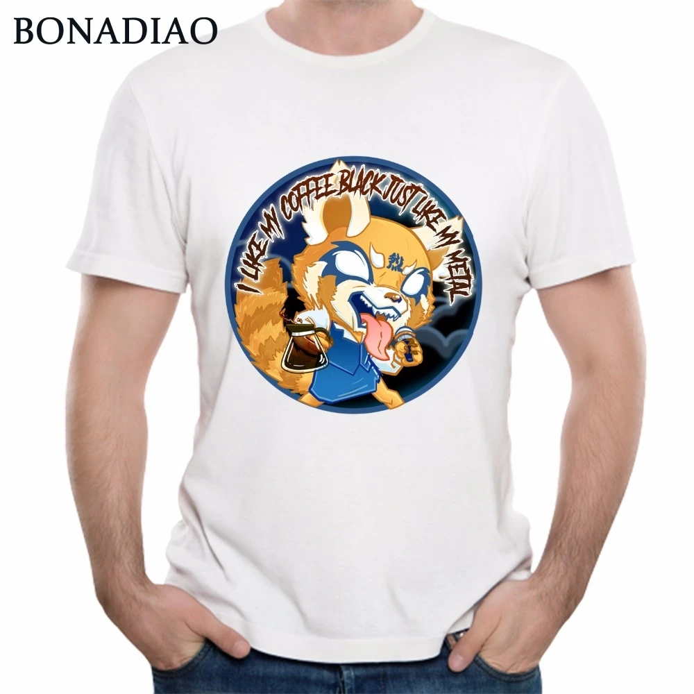 Футболка с забавным мультяшным злом агггрецуко футболка аниме летняя уличная