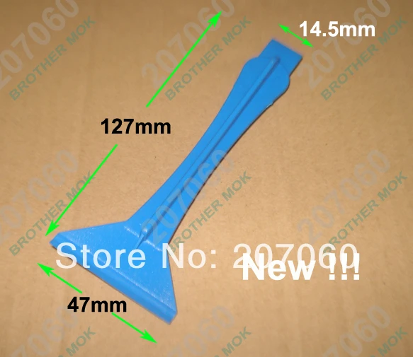 Синий пластиковый инструмент для подделки инструментов треугольные лопаты