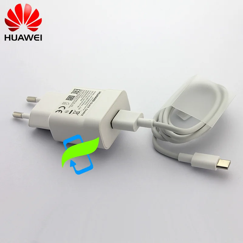 Оригинальное зарядное устройство Huawei 9 в 2 а QC 0 адаптер быстрой зарядки USB кабель