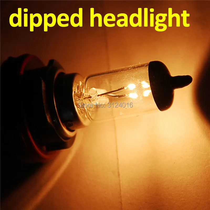 Налобный фонарь PH11 9014 2 шт. галогенная лампа для двигателя 12 В 40 Вт прозрачный