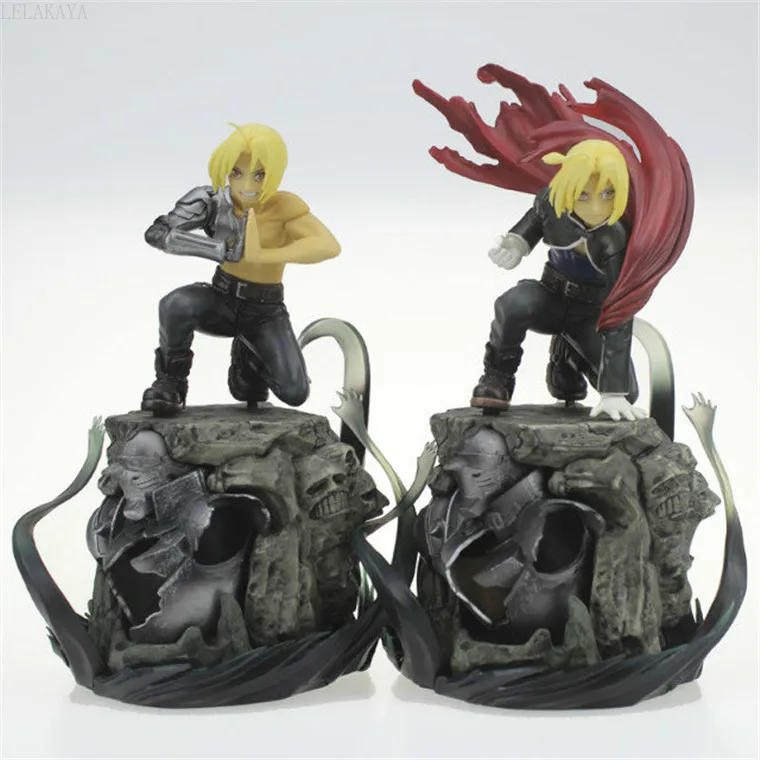 22cm Cartoon Anime Fullmetal Alchemist Action Figure Edward Elric Limited Edition Ver Model 1/8 Scale Painted Fighting Toy 8.7'' |