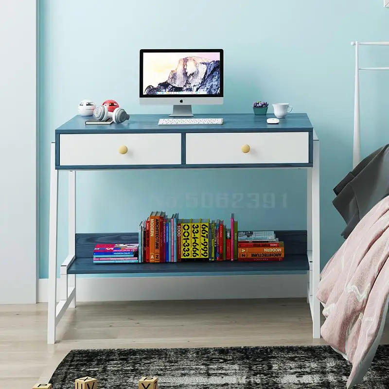 Simple Computer Desktop Household Desk Modern Economic Student Bedroom Learning | Мебель