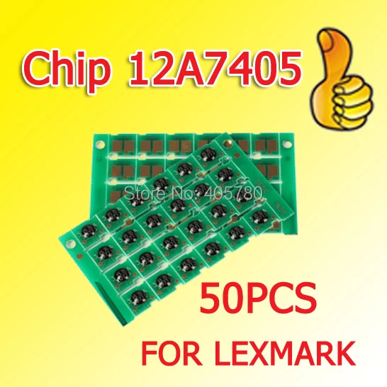 wholesale 50pcs E220 reset chip 12A7405 drum chip compatible for Lexmark E220/E321/E323/IBM1312/DELL1500  ++