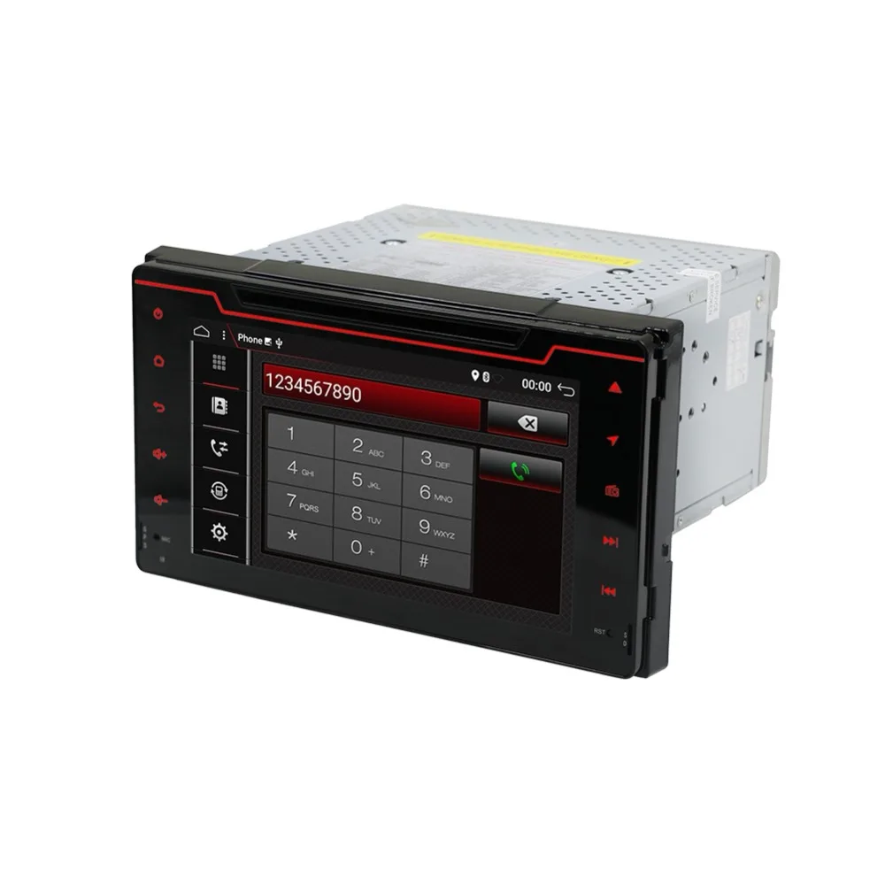 Bosion 2 din аудио автомобиля 8 &quotHD сенсорный экран gps Navi Bluetooth Wi Fi DVD мультимедиа радио