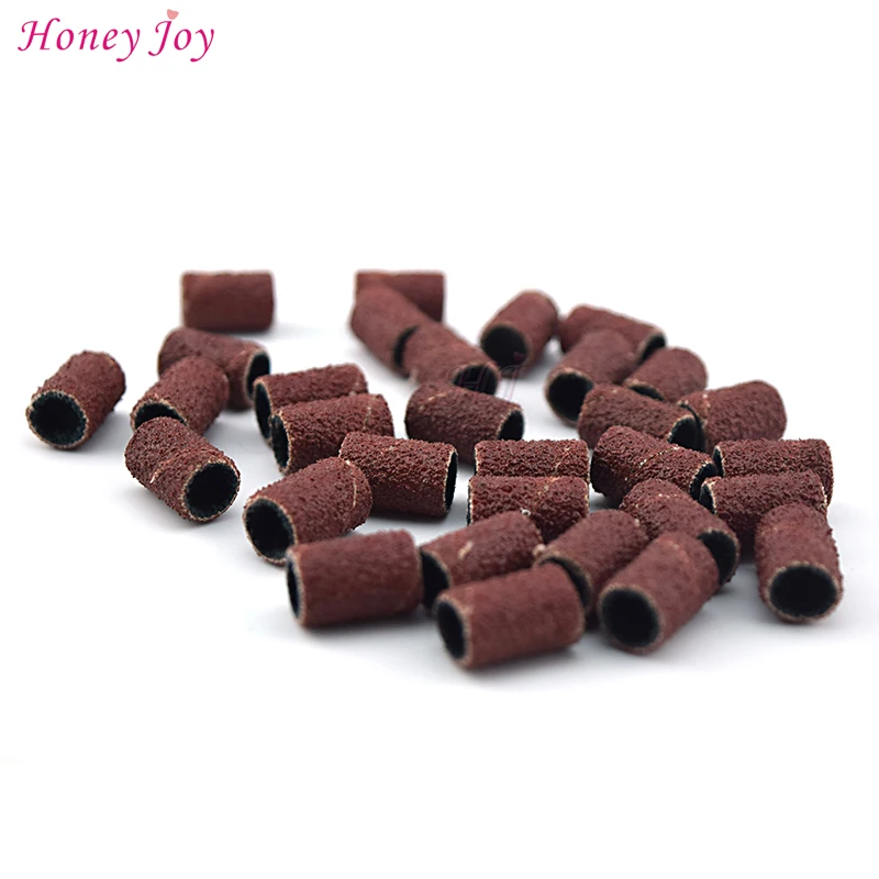 100 шт Размер 80 &quotшлифовальные ленты для ногтей биты кольцо Замена маникюра