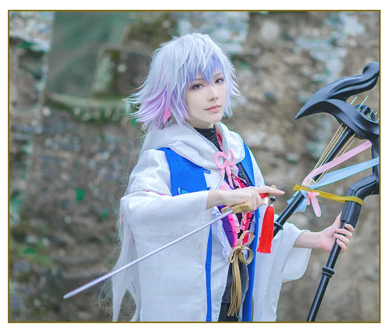 [В наличии] Fate/Grand Order FGO Merlin цветок магический костюм для косплея на Хэллоуин