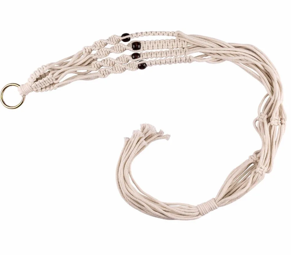 Набор из 4 шт. макраме для растений вешалки ручной работы подвесные сеялки | Дом и