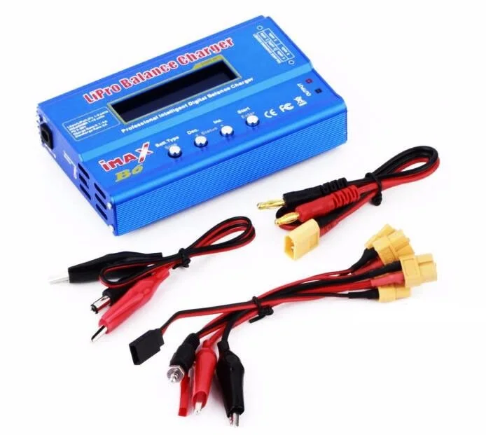 UK power plug Imax B6 12v зарядное устройство 80W Lipro зарядное устройство для баланса NiMh Li-Ion Ni-Cd цифровое радиоуправляемое зарядное устройство 12v 6A адаптер питания EU/US UK зарядное устройство - Цвет: UK power plug